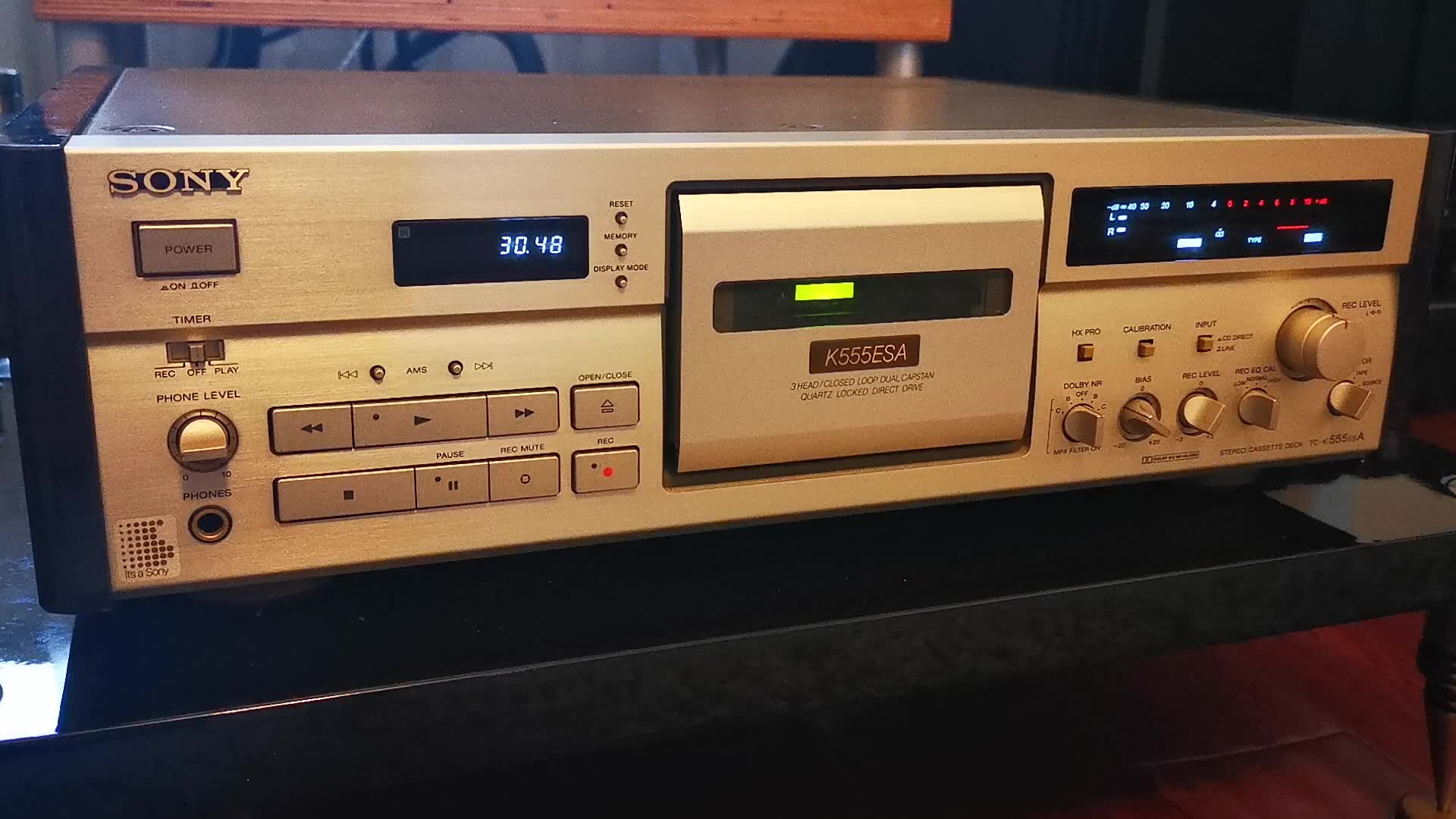 索尼k555esa卡座 - 郑京和 爱的礼赞