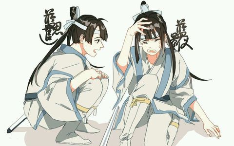 魔道祖师小蓝氏双壁蓝思追蓝景仪