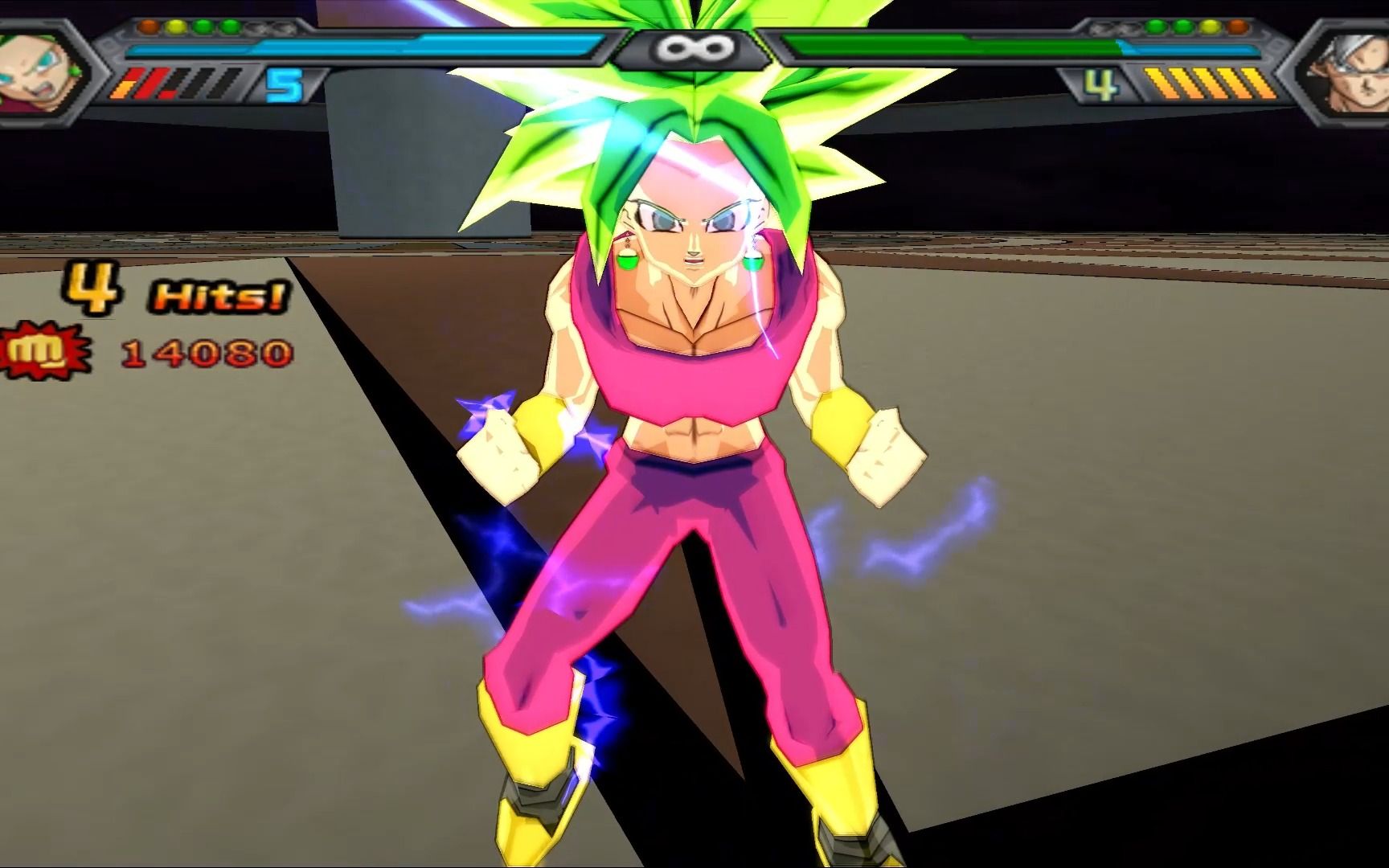 ps2龙珠电光火石3改版bt4 beta12 凯夫拉 技能展示