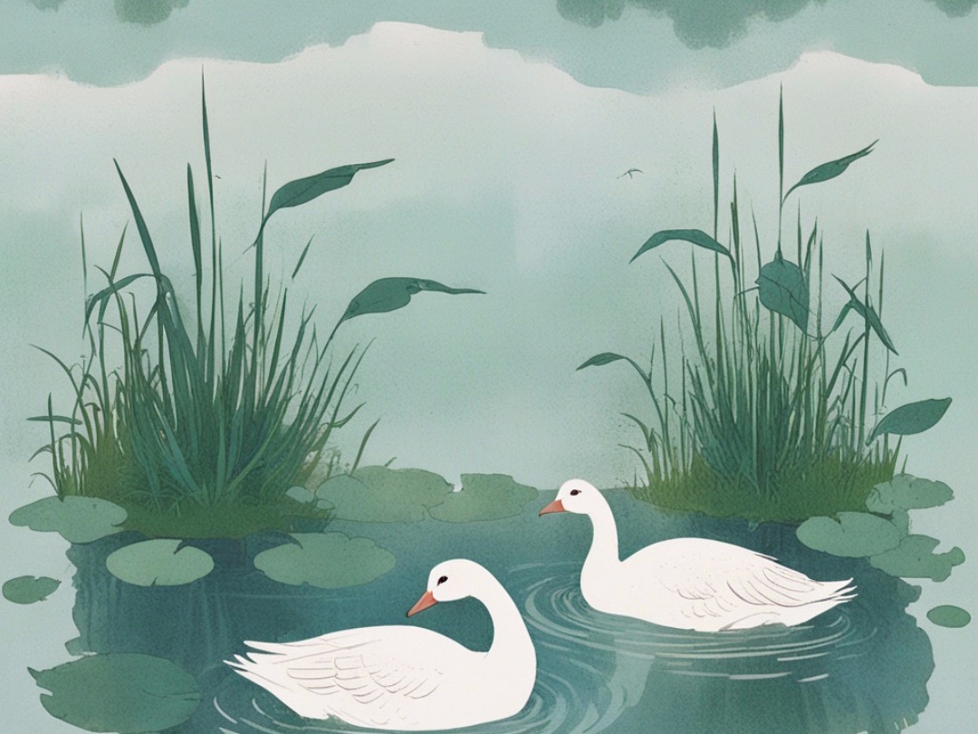 用ai创作给孩子看的古诗词视频《咏鹅》