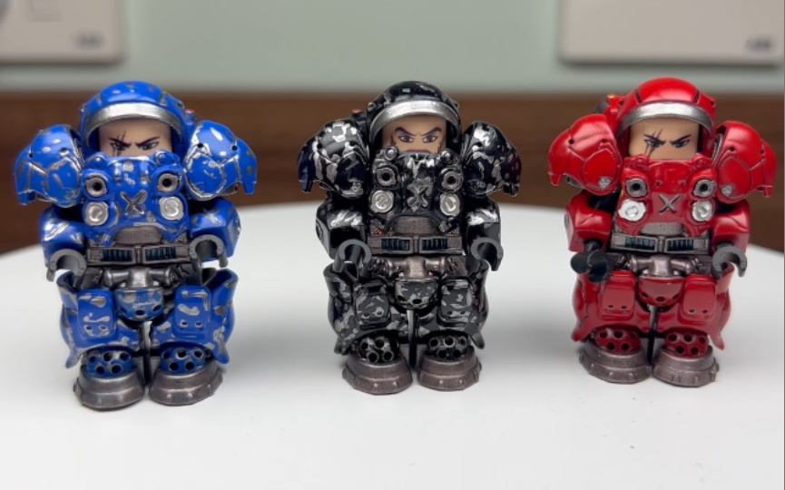 乐高第三方夜色星际争霸机枪兵