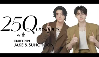 Скачать видео: 【两站联合】240927 狗狗z相性25问丨25 Questions with JAKE&SUNGHOON