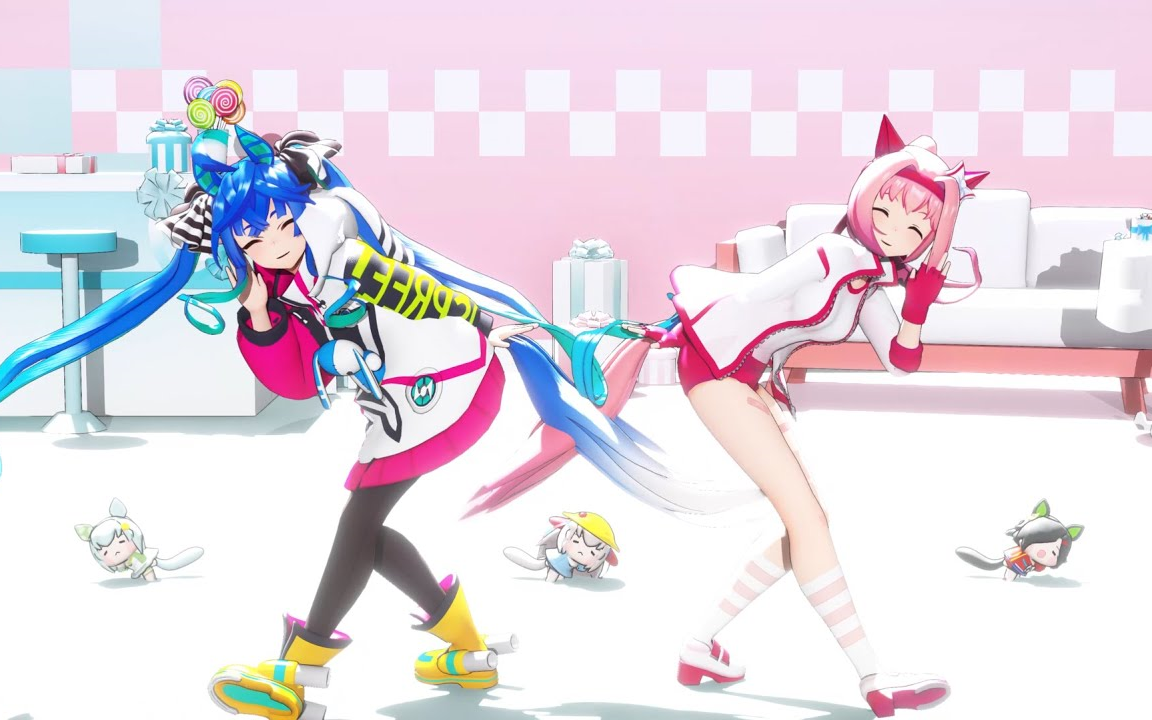 赛马娘mmd双涡轮春丽乌拉拉子供の笑颜を守るためにまたあした