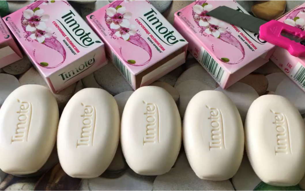 刮肥皂timotei白色肥皂集合