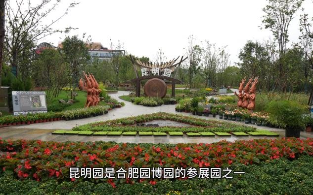 合肥園博園-昆明園,古滇文化與園林藝術的結合