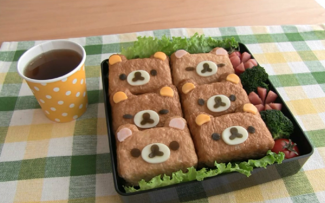 【bonobos25】可爱的轻松熊腐皮寿司便当 - rilakkuma