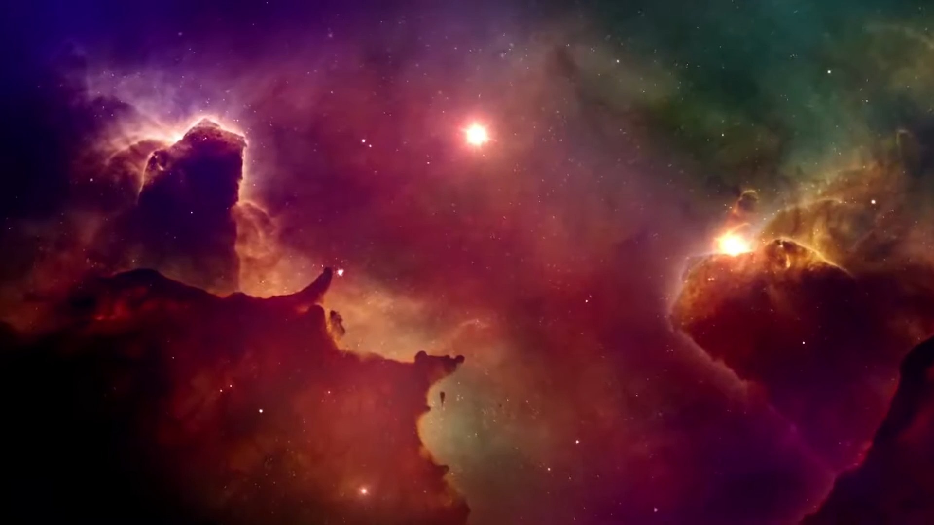 nasa最美的星雲視頻 絢麗宇宙星系 銀河星空