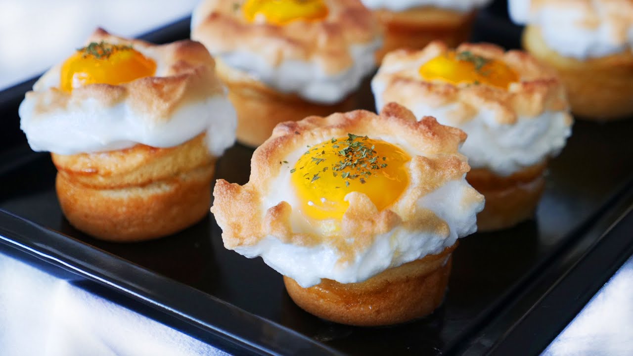 搅拌1000次制作的炸弹鸡蛋面包bomb egg bread recipe【soonseol