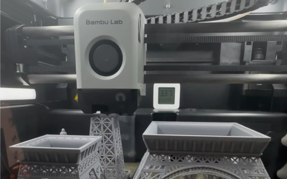 拓竹p1s 花六个半小时打印了什么?