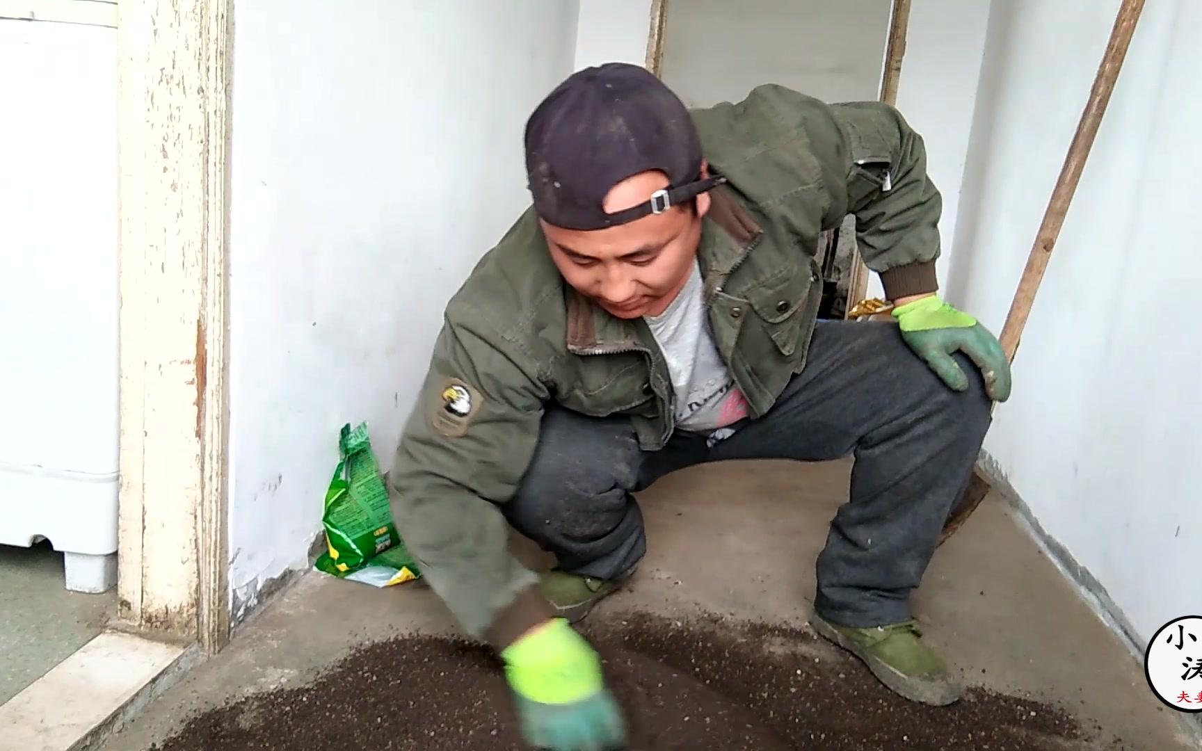 农村小涛:准备给稻盘装土,一家人忙的热火朝天