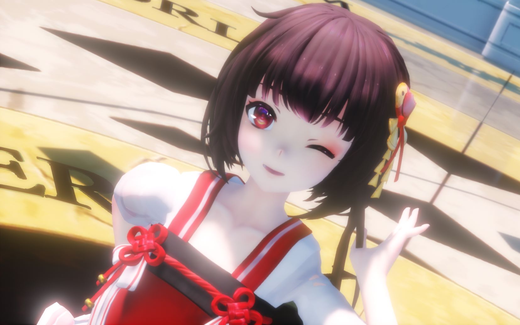 活动  【泠鸢mmd】触摸天空