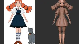 【zbrush入门建模】球到一个好看的小姐姐的雕刻技巧
