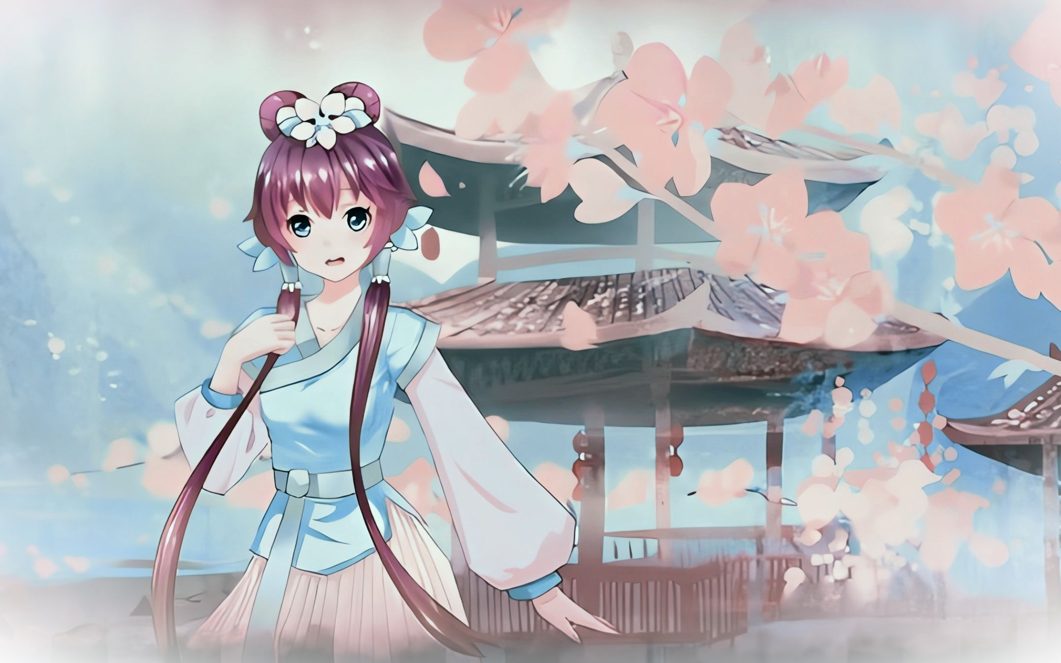 【洛天依】桃花笑(她嫩会唱)