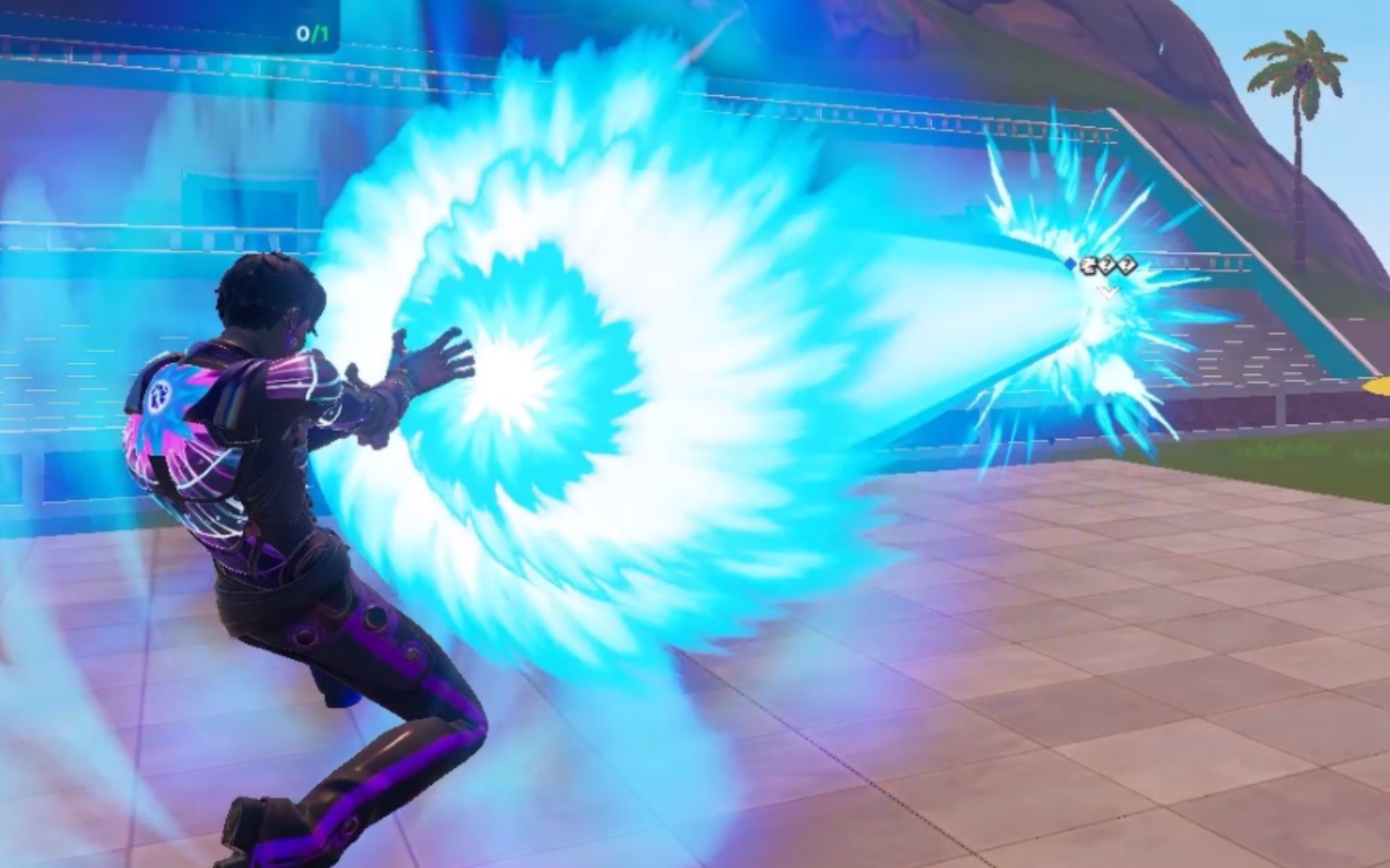 堡垒之夜联动龙珠 龟派气功 快来找我对波吧