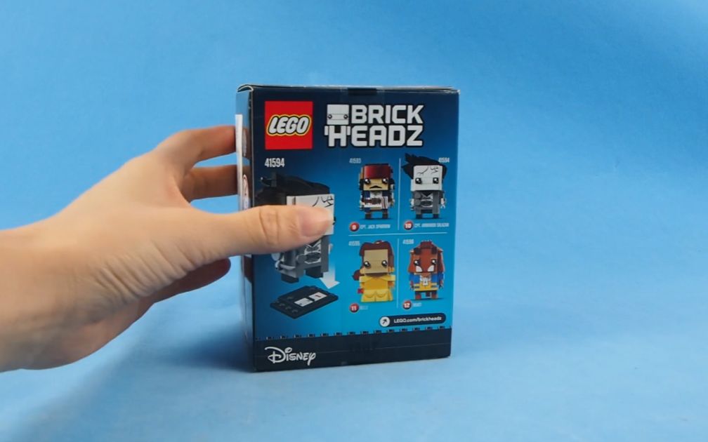 坏雪积木 乐高迪士尼电影人物ip系列41594萨拉萨尔船长方头仔速拼