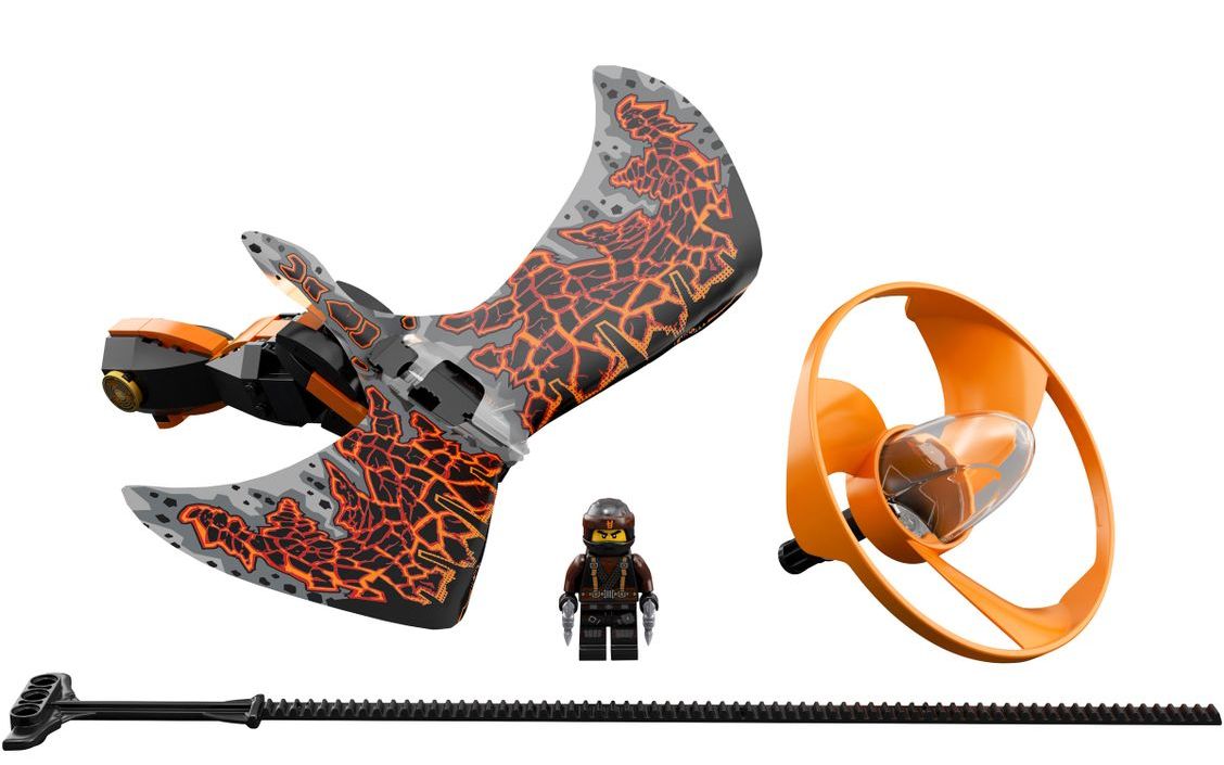 乐高 lego 70645 幻影忍者 寇的大地能量飞龙大师 拼搭搬砖视频