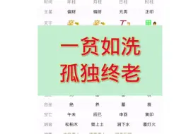 Download Video: 八字命理，为何一贫如洗，孤独终老