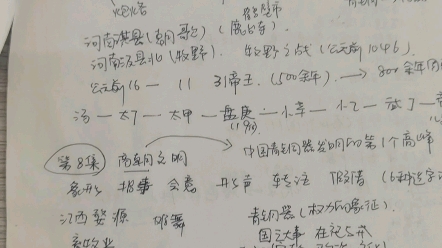 [图]关于历史的学习。从开头到近代史我已经都粗略看过一遍。中国通史刷了一百集。