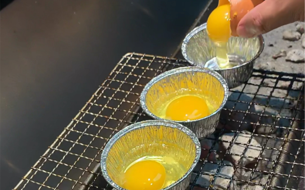 锦州烧烤啥都能烤之锡纸鸡蛋