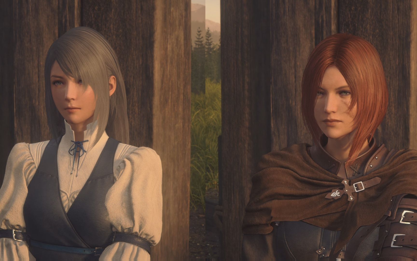 选吉尔还是塔雅?买材料任务过场动画对比 【ff16】