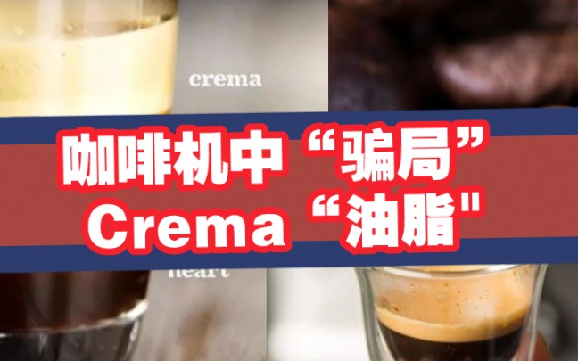 咖啡机中的“骗局”油脂!Crema.什么是咖啡的油脂!什么是咖啡机的泡沫!哔哩哔哩bilibili