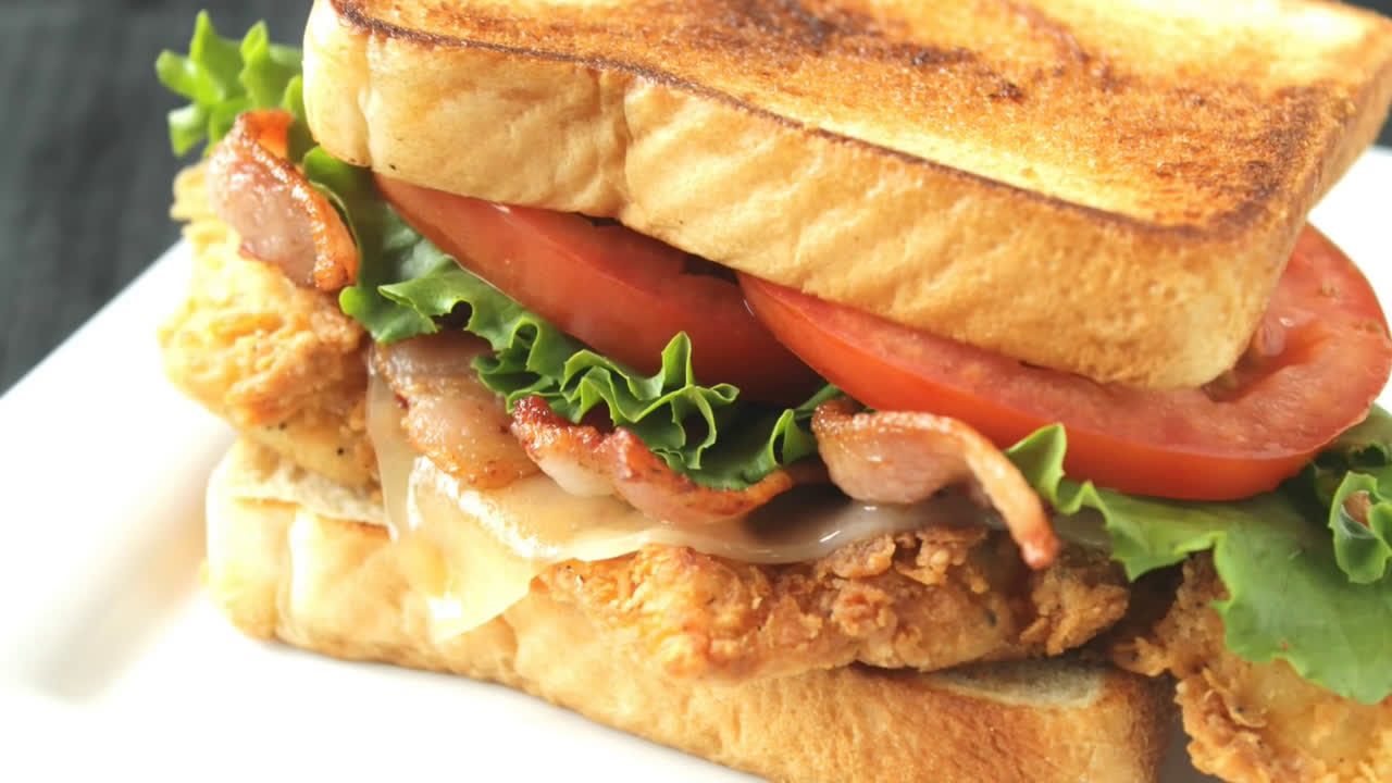 做便当吧超简单鸡肉三明治制作教程