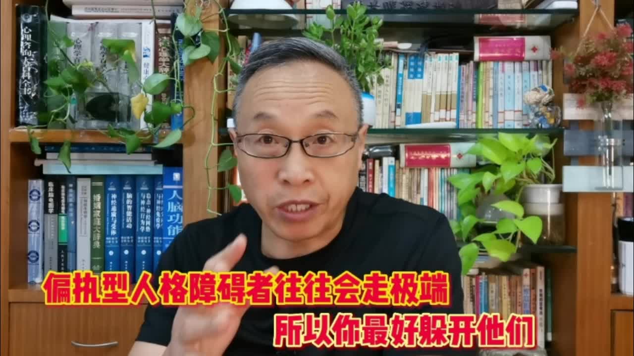 偏执型人格障碍者往往会走极端,所以你最好躲开他们哔哩哔哩bilibili