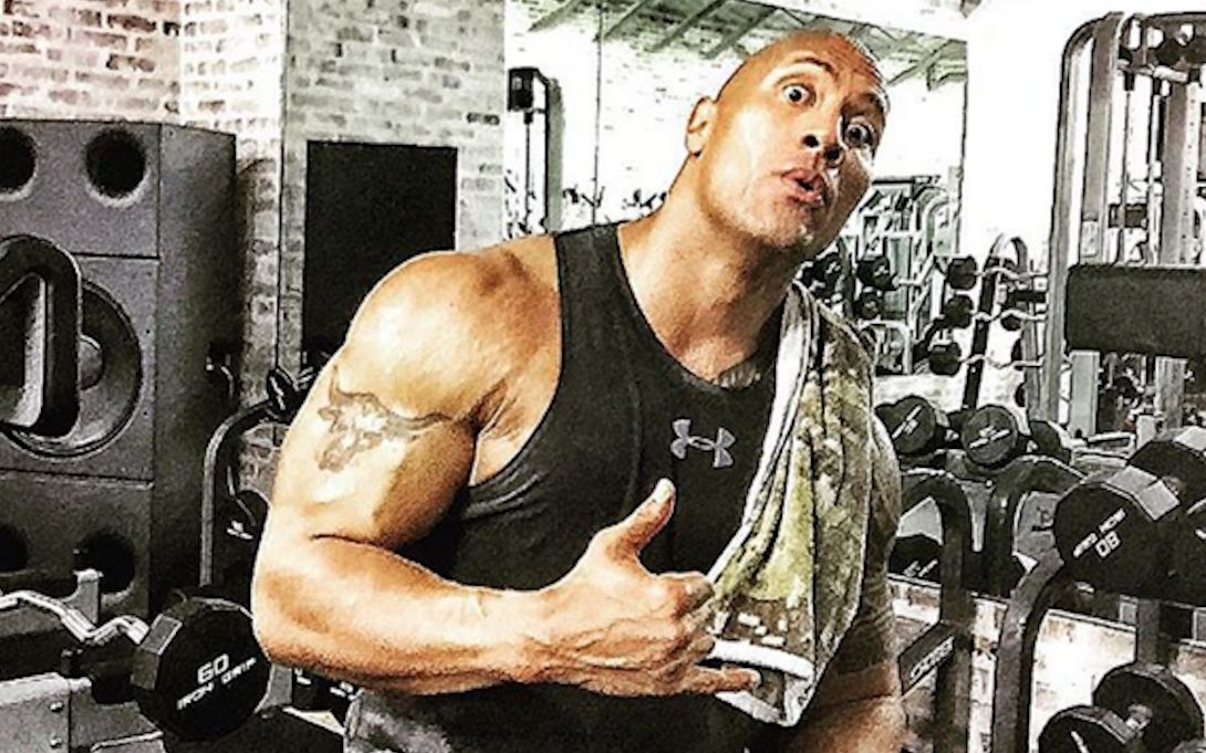 the rocks ultimate workout 巨石强森的日常训练