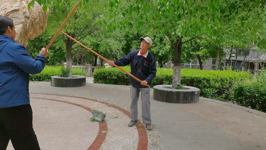 沈阳壳子棍大成拳击拨棍