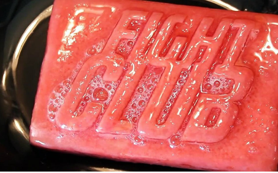 搏击俱乐部肥皂用培根和通水管的清洁剂diy肥皂柚子木字幕组