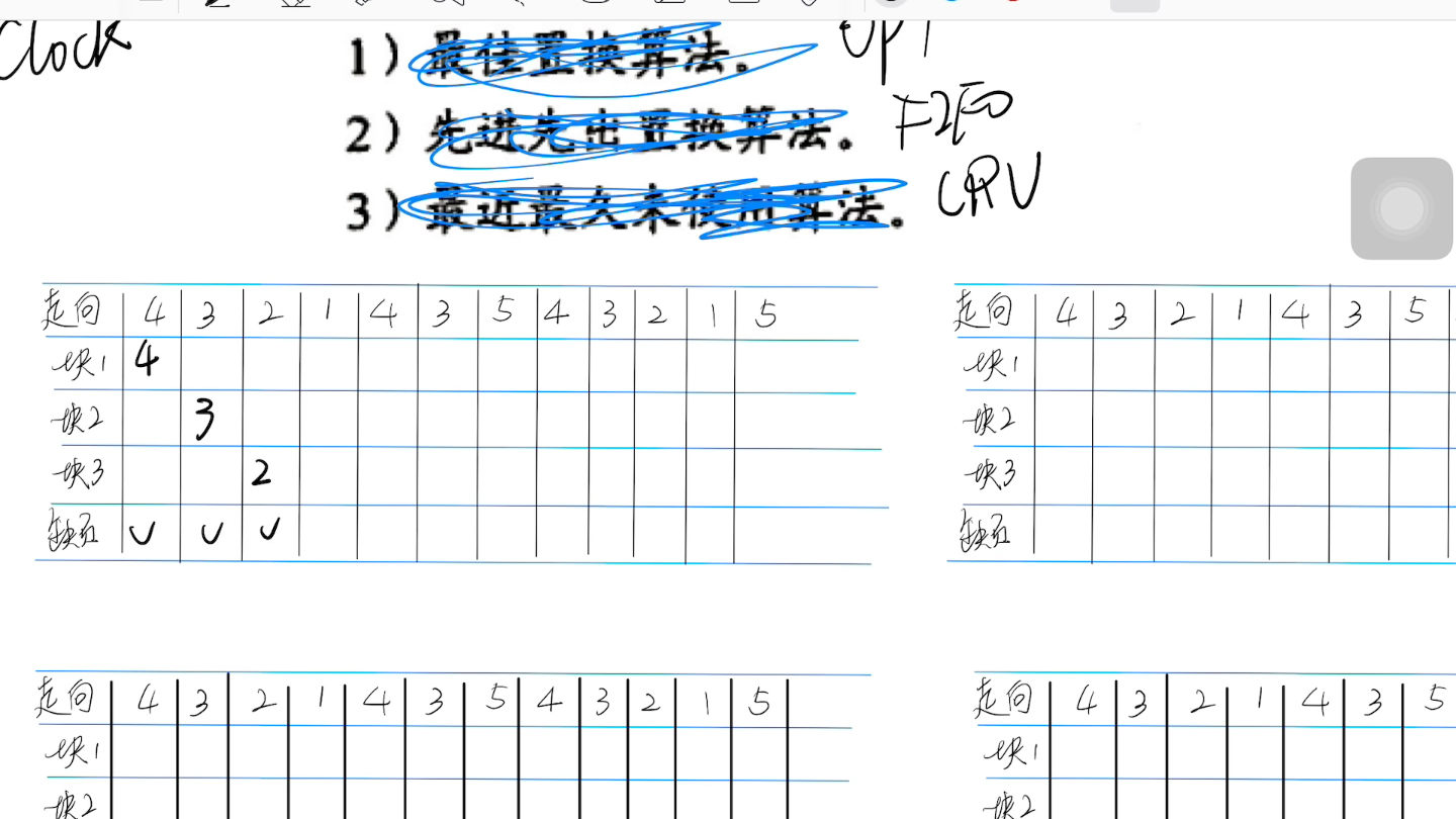 操作系统大题(6)第六章 页面置换算法哔哩哔哩bilibili