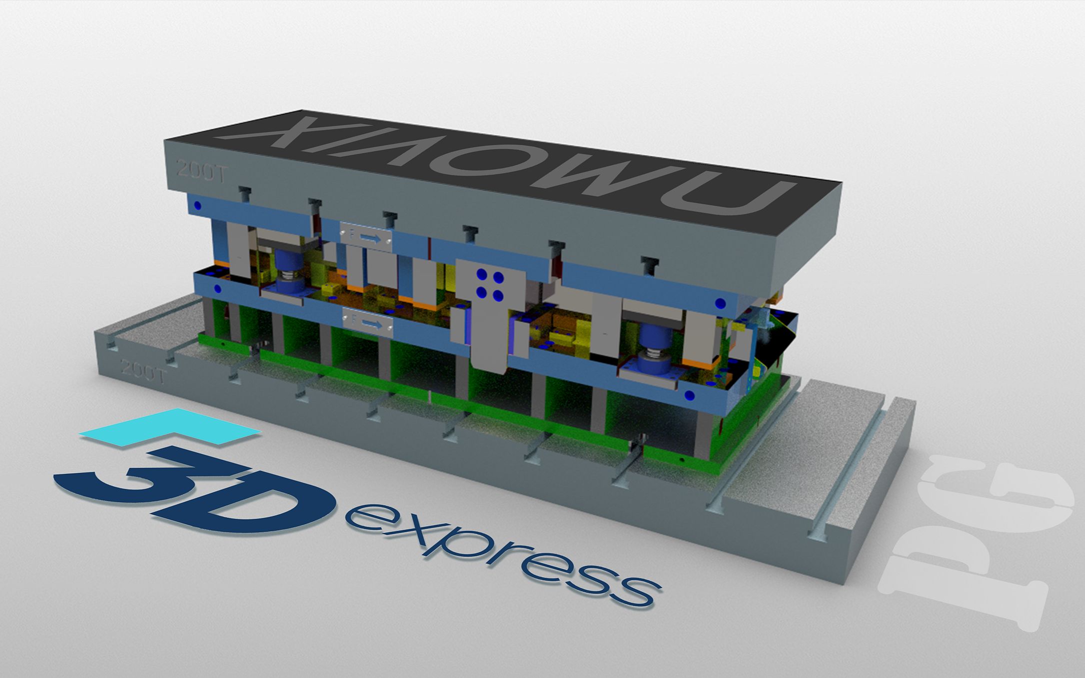 F3Dexpress PG 五金模具设计软件 宣传视频(一)哔哩哔哩bilibili