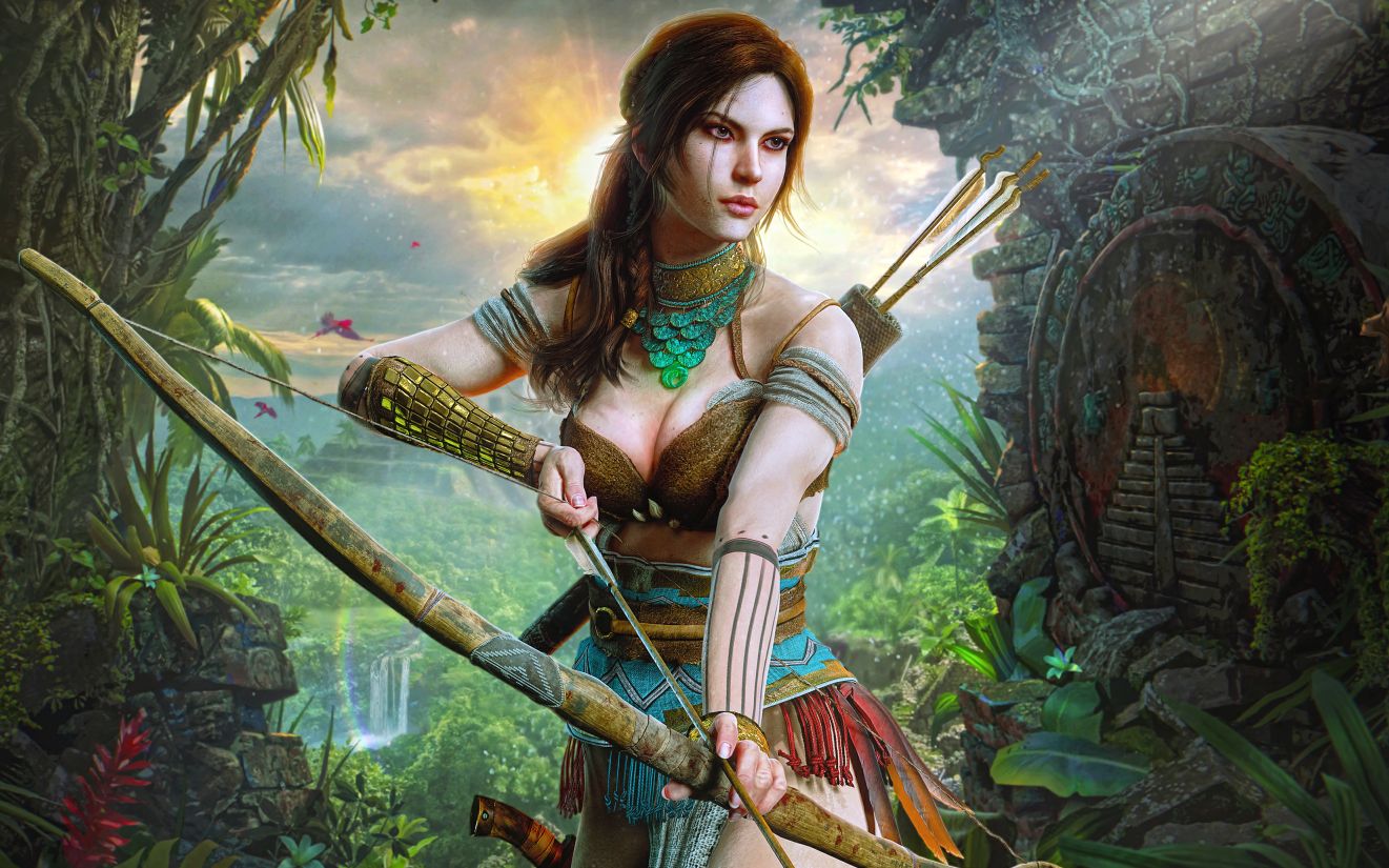 大型单机游戏电视剧《古墓丽影暗影》电影式纯剧情剪辑~【国语】