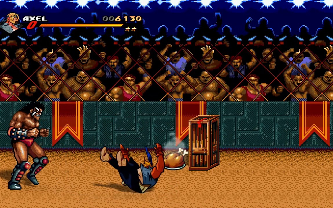 [图]怒之铁拳4全隐藏关卡16bit画面 Streets Of Rage 4 All Secret Character