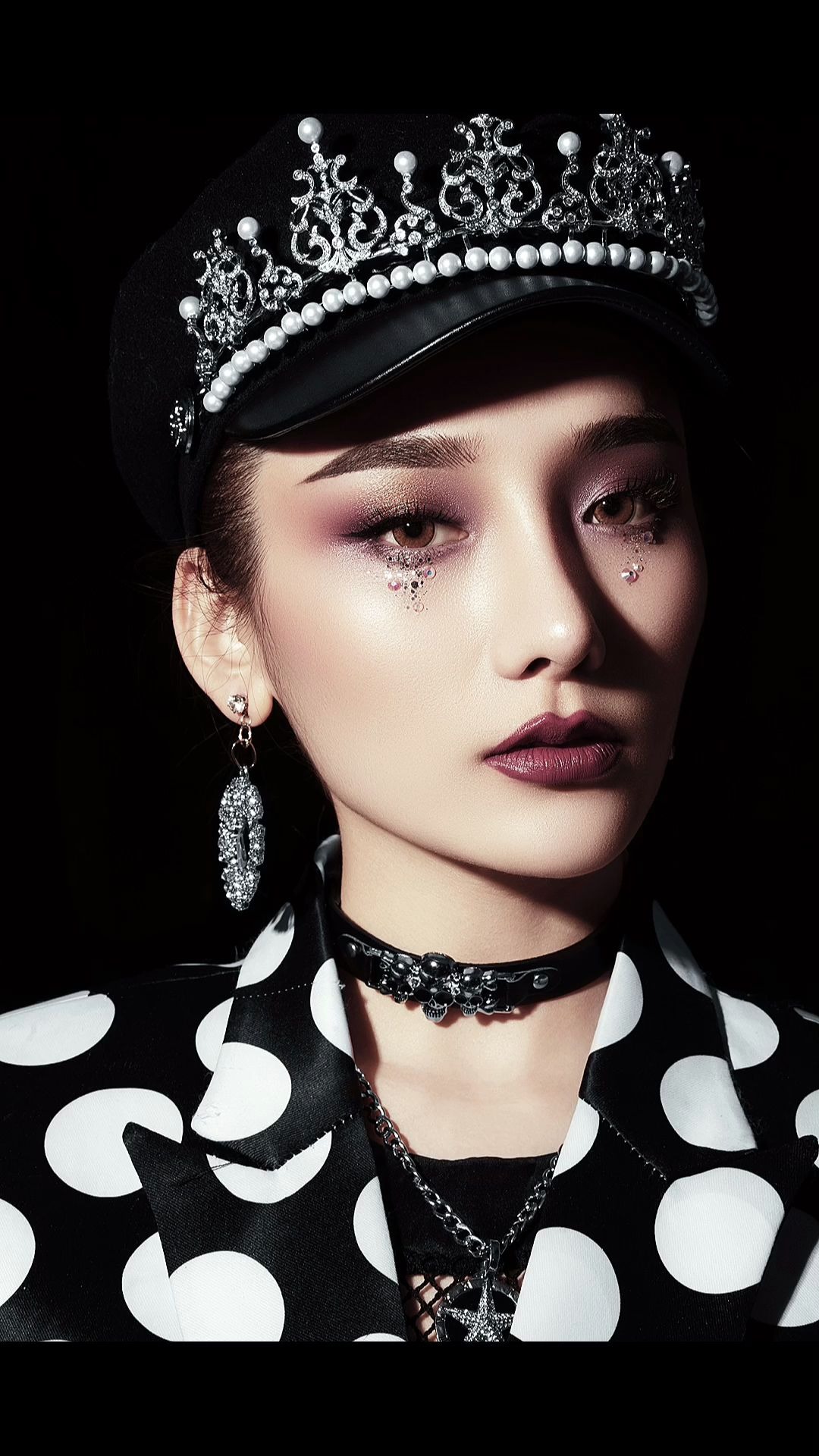 活动  杂志摩登妆 黑白搭配的纯粹