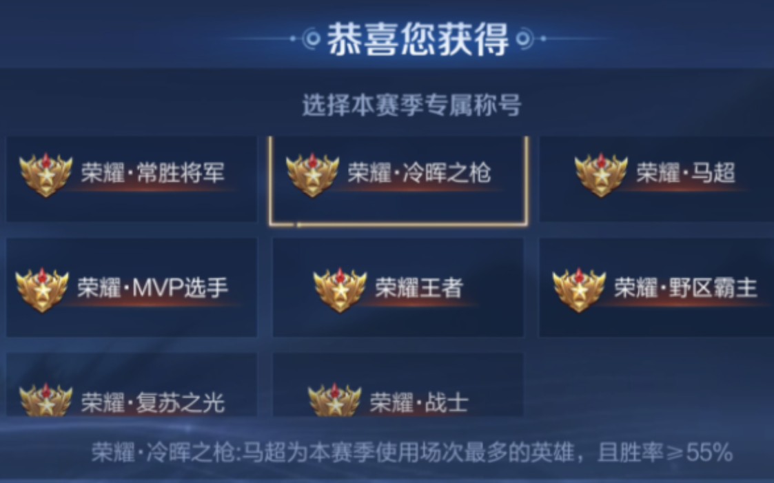 荣耀称号选哪个好.为什么王者荣耀没有荣耀·打野这个称号