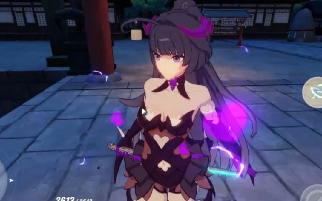 谢谢茄子!鬼铠"魅魔"皮肤 月下花嫁皮肤演示,不一样的诱惑系芽衣