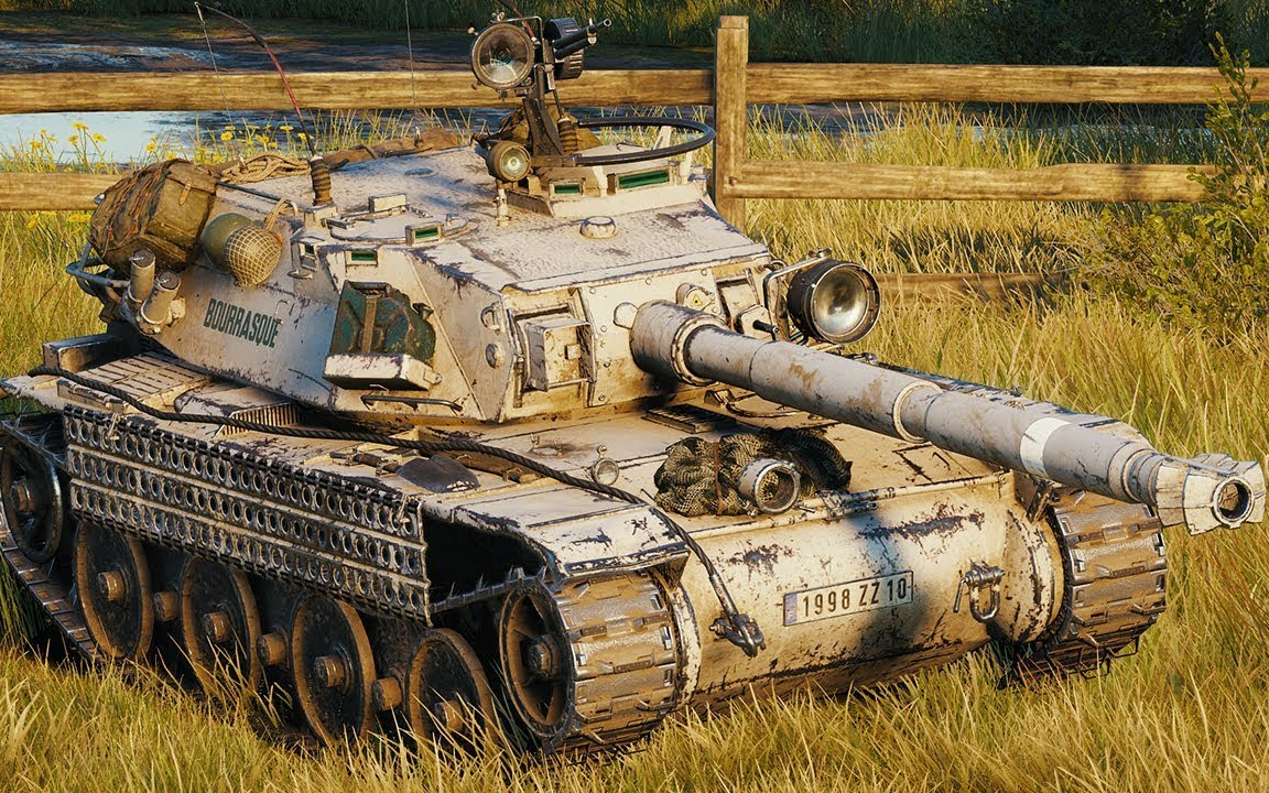 [lacho wot replays] 坦克世界 查狄伦 狂风 - 8杀 8千7伤害(1 vs 6)