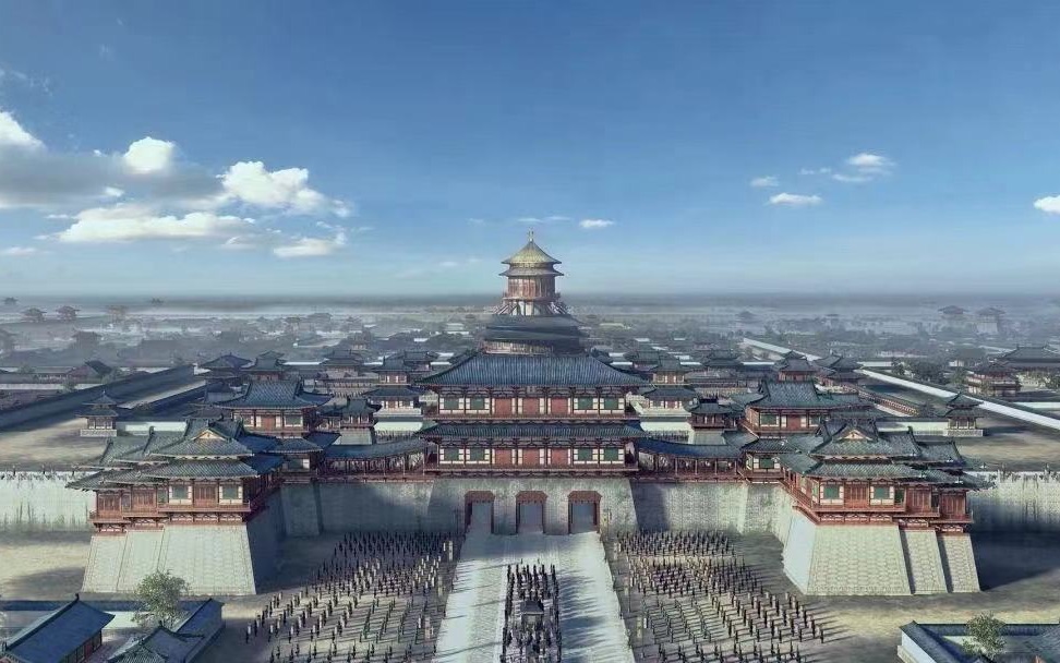 高科技复原武则天唐高宗乾陵