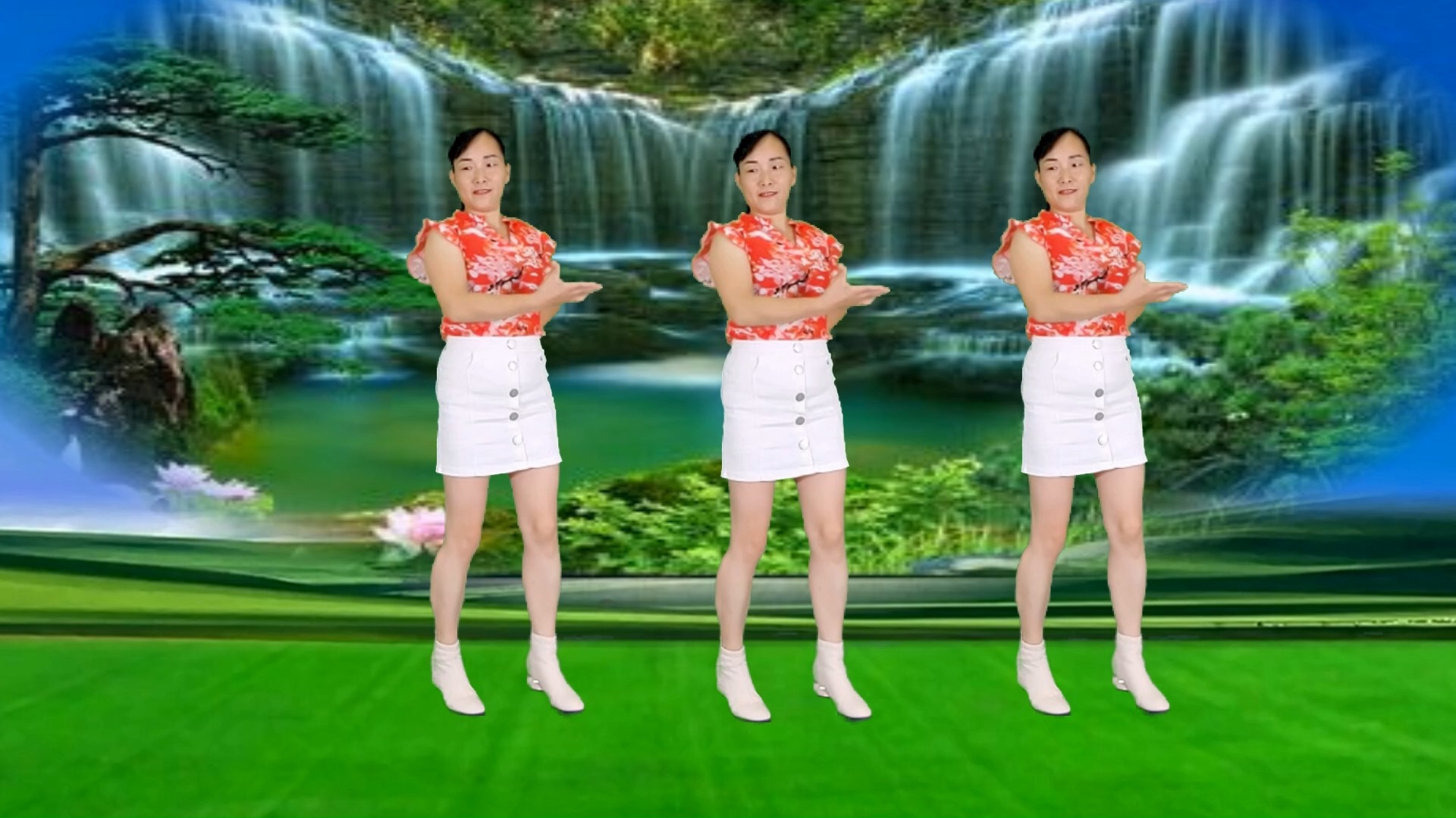 64步广场舞《如果没有遇见你》动感时尚,附教学