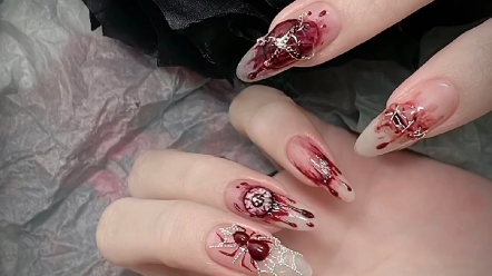 成都钒熹美甲美睫 #美甲推荐 #万圣节美甲款式 #成都美甲 #个性创意