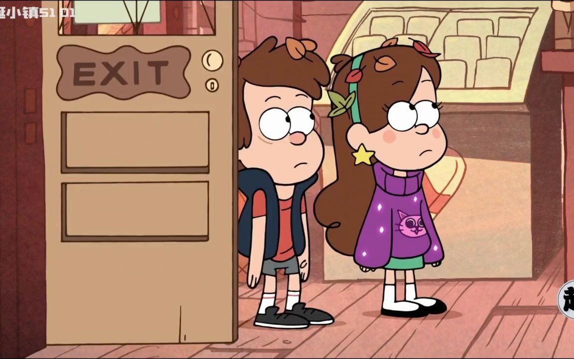 怪诞小镇:姐弟俩来到神秘小镇,弟弟捡到一本古书,上面全是怪物_哔哩