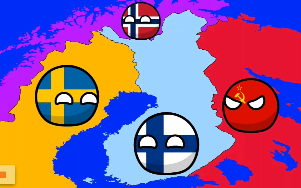 波兰球动画-芬兰历史(1900-2020)