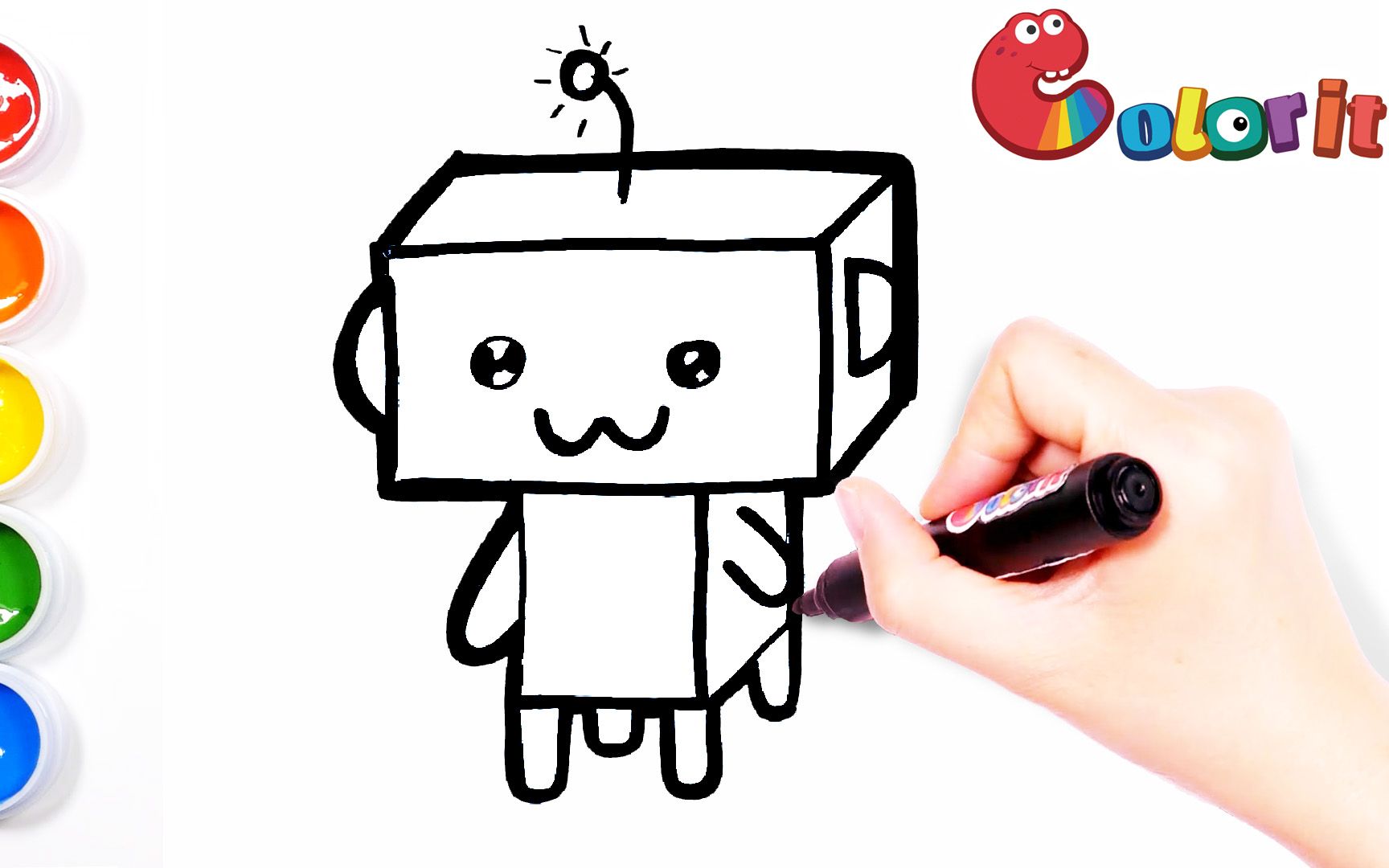 【简笔画】你的童年缺少伙伴?