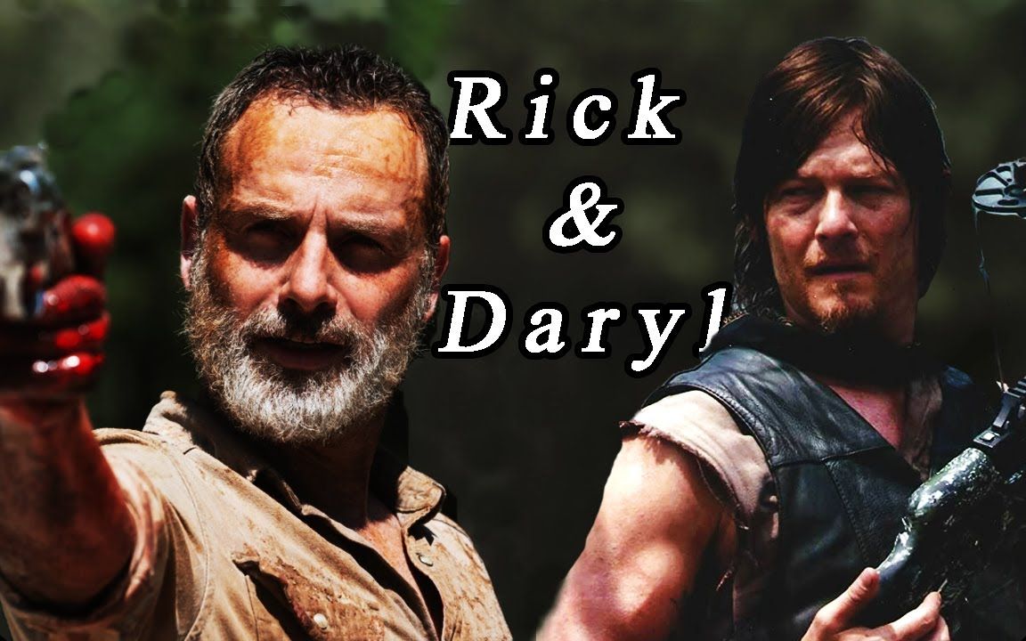 【剪辑】《行尸走肉》瑞克 & 弩哥 rick & daryl - pushover - mana