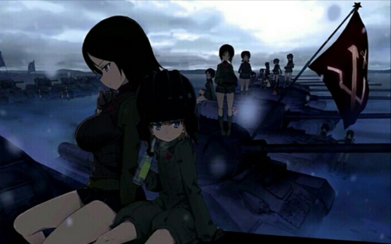 少女与战车苏联虽大但身后就是莫斯科