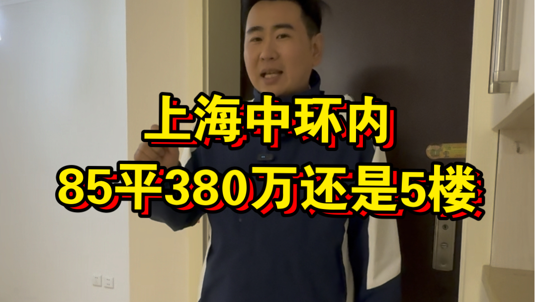 上海中环内,总价低两房,业主诚意出售,85.13平,380万还能谈!哔哩哔哩bilibili