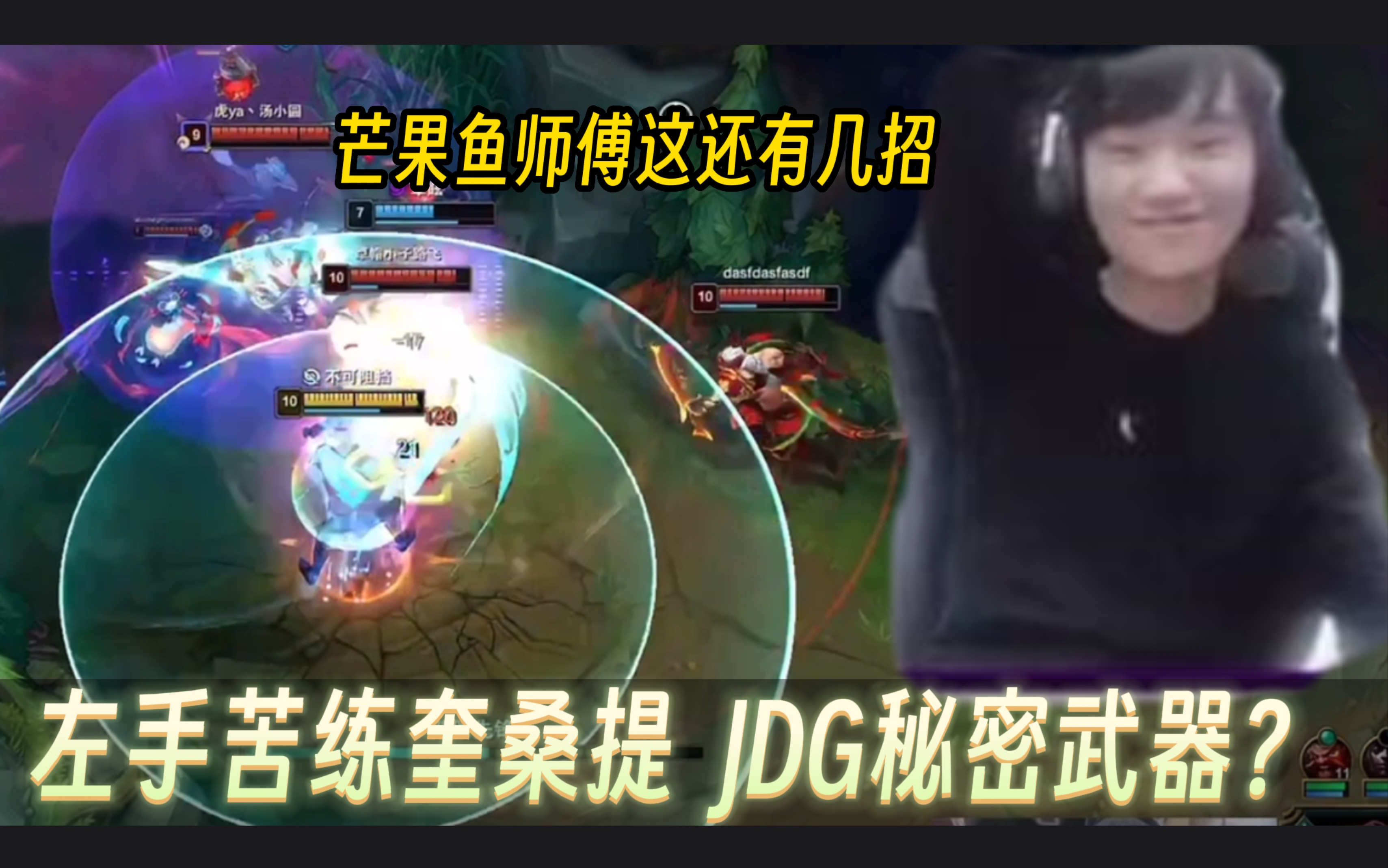 knight深夜苦练奎桑缇,JDG的秘密武器,芒果鱼师傅这还有几招网络游戏热门视频