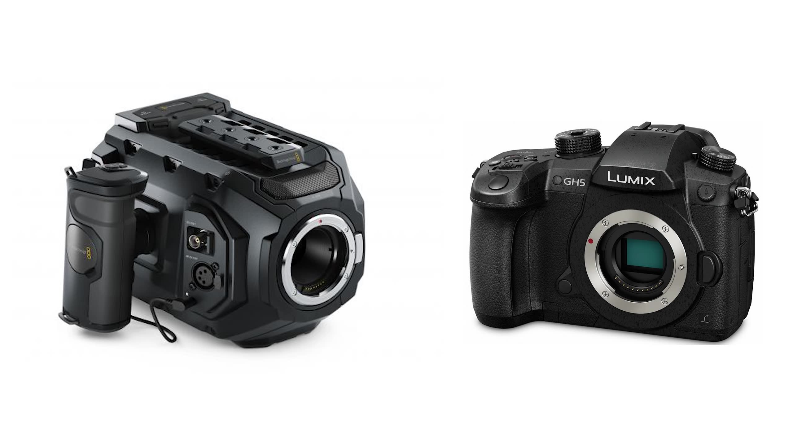 ursa mini 4k vs. gh5