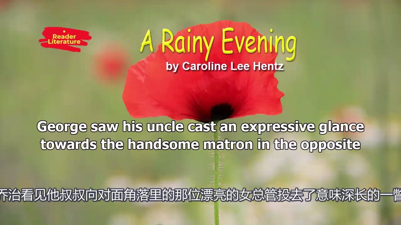 [图]A Rainy Evening - Caroline Lee Hentz